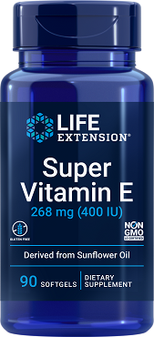 Life Extension Super Vitamin E, 268 mg (400 IU), 90 softgels
